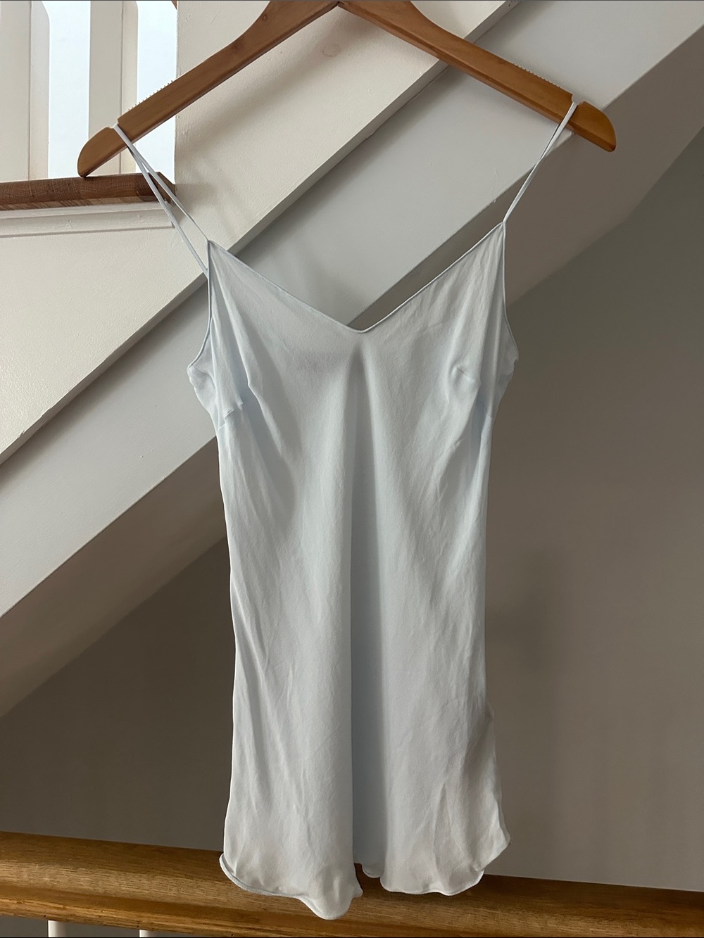 Ralph Lauren purple label light blue silk camisole size 2